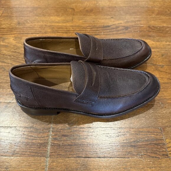 Frye Mens Loafers - Tyler Penny - Whiskey - 10.5 - Brand New - Picture 4 of 8